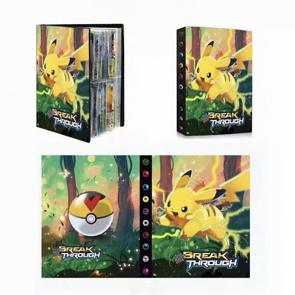 Pokemon Binder Card - Álbum de Cartas Pokémon com 240