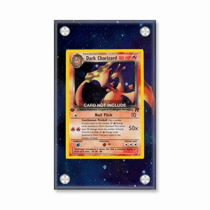 Expositor de Arte para Pokémon - Display Case Acrylic avaliação e preço
