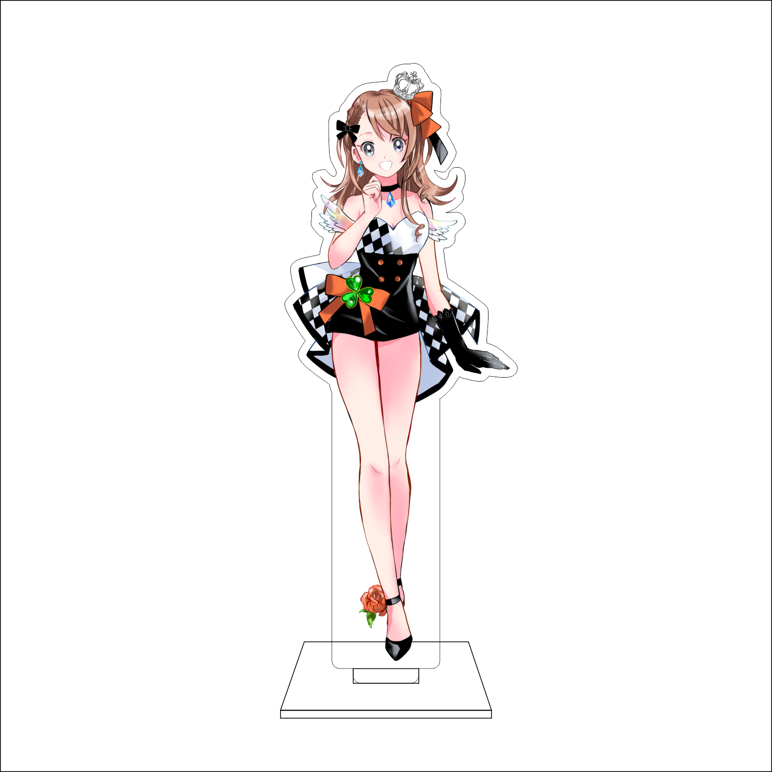 Anime de 16CM ‌ Figura Acrílic - Figma Stand Set avaliação e preço
