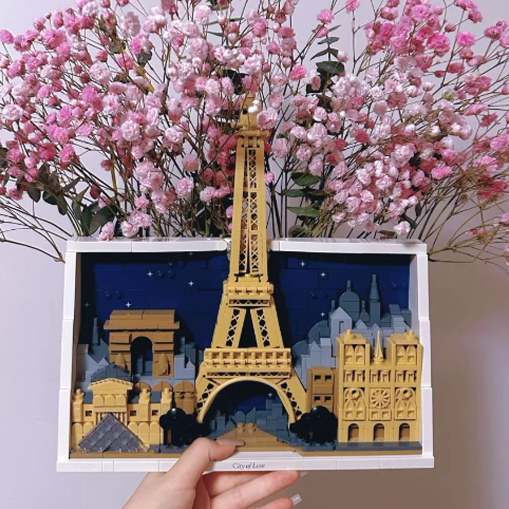 NOVO 2026 Love City—Paris Buil - Lego Set City avaliação e preço